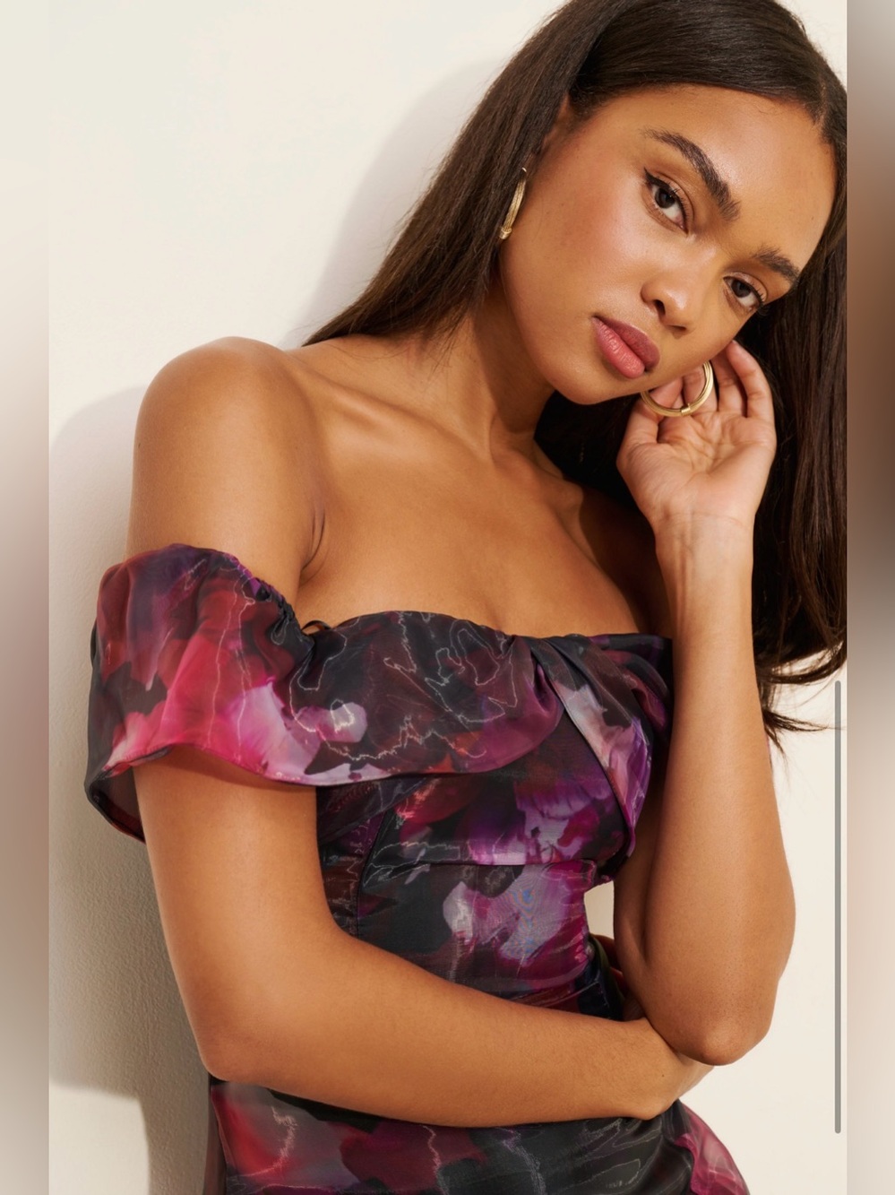 Rafferty Off-Shoulder Maxi Dress - Picture 4 of 4